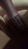 Wife cumming hard with her vibrator snapshot 4