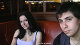 gorgeous brunette fuck in a cafe in front of everyone snapshot 2