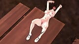 Akane Hououji succhia e scopa - dea Cafe Terrazza 3D Hentai snapshot 3