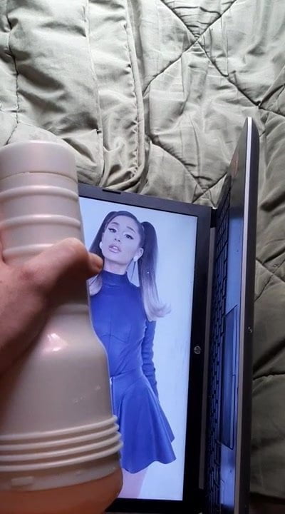 Ariana Grande Huge Load Fleshlight Tribute