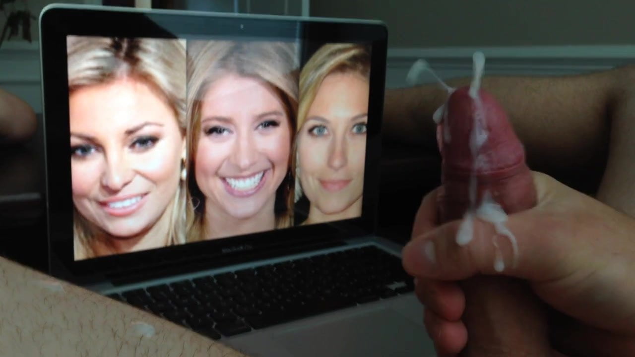 Cum to Sara Eisen Morgan Brennan and Mandy Drury