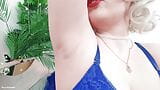 女性支配女王様視点ハメ撮りビデオ脇フェチ：アリア・グランダーの汗まみれの脇の下を崇拝 snapshot 14