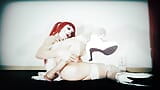 Version effrayante : Pennywise, femme sexy, s’enfile un gros gode dans la chatte - Halloween 2023 snapshot 13