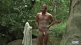 TWINKPOP - jack radley fa un bagno nel fiume nuda e chiama zeb Atlas per unirsi a lui snapshot 4