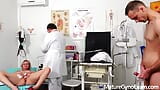 Mature Gyno Exam - sexy MILF fucked by student medic in head physician's gyno surgery snapshot 16