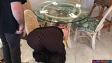 Stepmom stuck under the table - Erin Electra snapshot 3