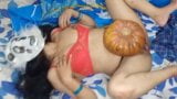 Bella giovane ragazza indiana scopata dal vicino ad halloween snapshot 20