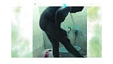 Tamil lady Bathing video snapshot 13