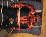 Slave as Spiderman gets a massage - II snapshot 16