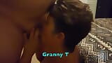 DRIPDROP: Granny t sucks him off some more after he cums!! snapshot 1