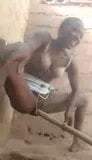 African crazy Masturbation snapshot 1