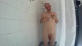 Kudoslong in the shower shaves his body and cock the wanks snapshot 2