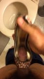 Bathroom shoe fuck snapshot 3