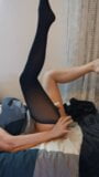 And then she took the black stockings as well snapshot 2