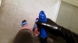 Blue Latex Sheathe Play snapshot 1