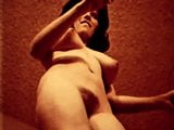 Vintage 60's hairy nude dance tease snapshot 7