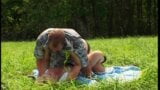 Hot Retro German Outdoor Fuck With Hot Blonde Milf snapshot 17