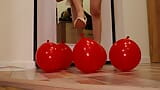 Heels crush balloons. Crushing heels snapshot 5