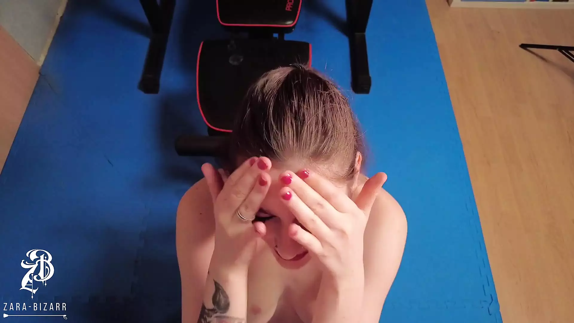 My First 3-hole Workout Cum A2M in My Face: German Porn by FapHouse
