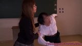 Tokyo schoolgirl creampied then tastes cum snapshot 3