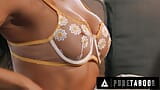 Pure Taboo - pequeña niñera Coco Lovelock tiene una humillación meando para complacer a la pareja pervertida escena completa snapshot 8