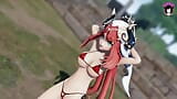 Genshin Impact - Nilou - Baile sexy + Sexo con una gran polla + Creampie (HENTAI 3D) snapshot 4