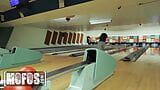 The Bowling Alley Hoe Gaby Ortega Deepthroats A Cute Guy She Just Met & Fucks Him In Front Of Her Friends - Mofos snapshot 2