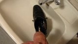 Piss in men's dress shoe snapshot 7