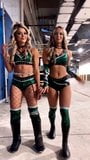 AEW - Tay Conti and Anna Jay in sexy green outfits snapshot 2