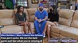 Entra nel corpo del dottor Tampa mentre Solana riceve nervosamente il suo primo esame ginecologico su Doctor-TampaCom! snapshot 7