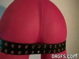 My big atural tits, my braces and my Pink pantyhose snapshot 2