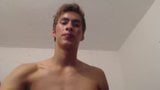 Cute Euro Twink Wanks His Dick snapshot 21