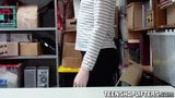 Redhead teen Katy Kiss facialized and dicked for theft snapshot 1