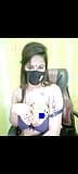 Desi girl massage her big boobs in live streaming. snapshot 16