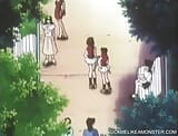 Vollbusige japanische anime-teenagerin nimmt harten schwanz snapshot 7