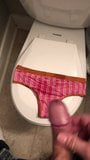 Thanksgiving panties at neighbours house snapshot 1