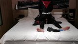 FUCKING IN DAINESE RUBBER SUIT WITH PP snapshot 15