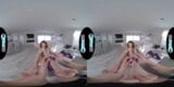 Wetvr - связанная брюнетка развлекается с полным ртом в VR порно snapshot 7