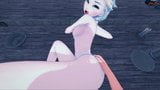 Fucking Princess Elsa from your POV. Frozen Hentai. snapshot 11