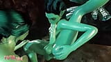 LARA CROFT Stumbles Into Big Dicked Futa Troll's Threesome snapshot 11