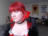 Redhead Vampire Sissy Cumshow snapshot 3