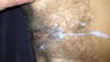 Cum on blonde ex-gf's hairy pussy snapshot 8