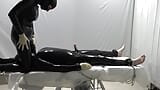 Mrs. Dominatrix and her experiments on a slave. Second angle. Full video snapshot 14