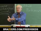 Brazzers - rubia sueca con tetas perfectas se folla a su profesor snapshot 1