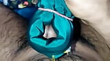 Satin, seide, handjob-porno - Satin crap salwar stoff reibt auf schwanzkopf (125) snapshot 12