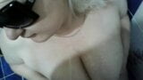 Wife gets a golden shower snapshot 2