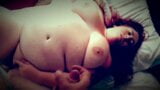 Bbw con enormes tetas chupa la polla y se cubre de esperma snapshot 10