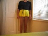 skirt and top in the kitchen snapshot 1