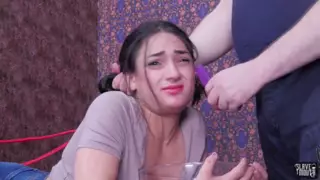 Violet Sky Cum Covered: Bondage Blowjob Porn by Slavemouth | xHamster
