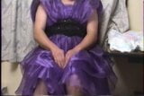 PURPLE PARTY DRESS MASTURBATION6 snapshot 1